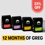 12 Month Coffee Subscription ($520 value) - Gregorys