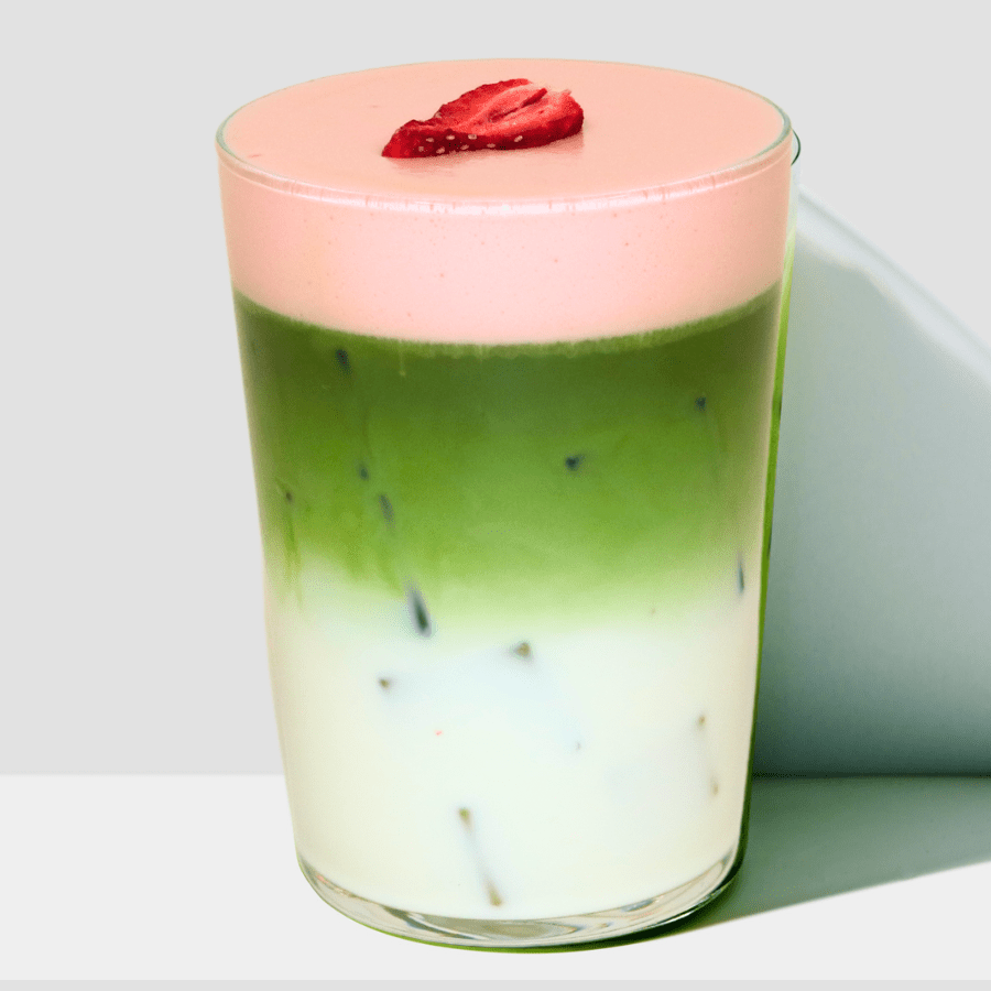 Strawberry Matcha - Gregorys Coffee