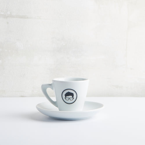 Espresso Ceramic Cup/Saucer