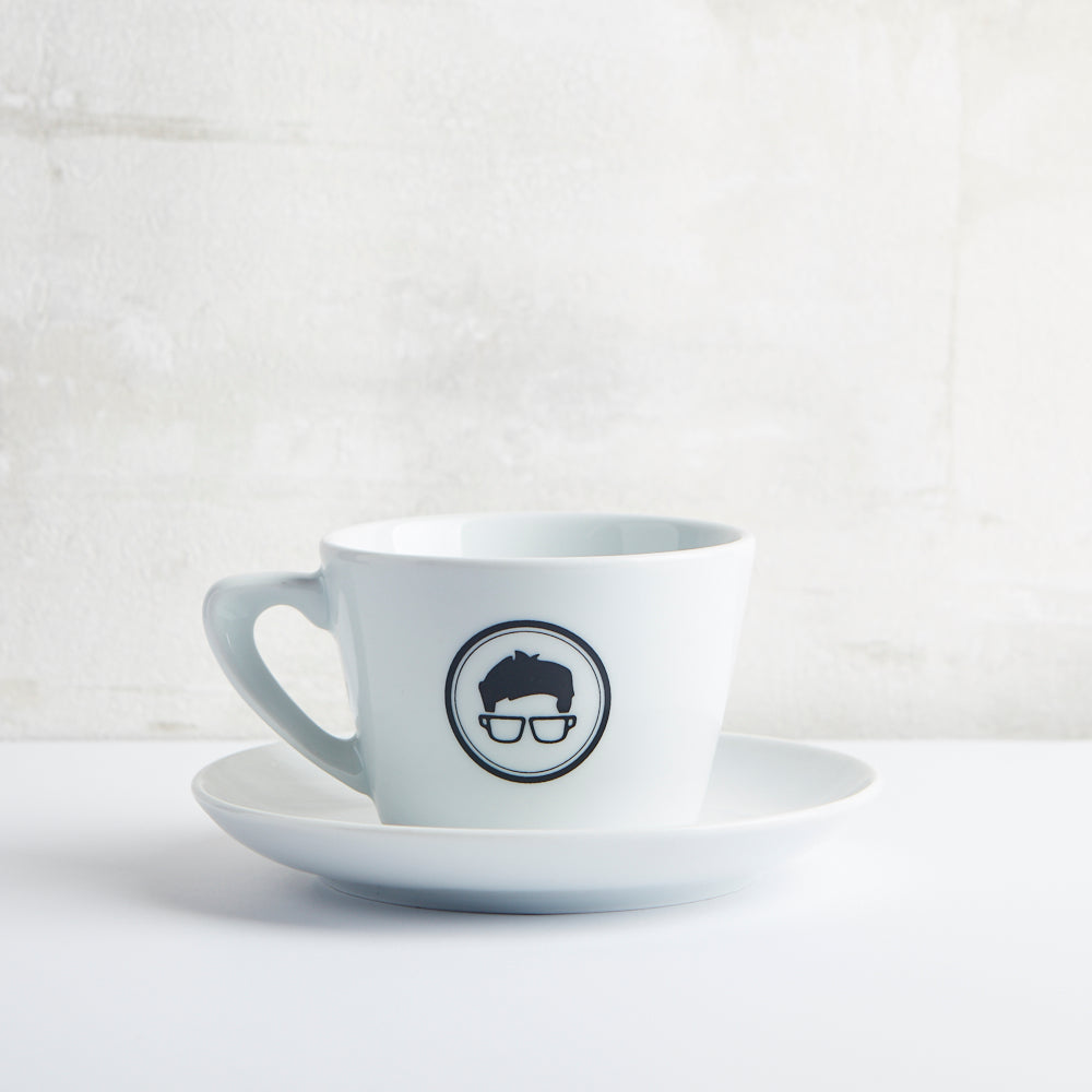 Cappuccino Ceramic Cup/Saucer