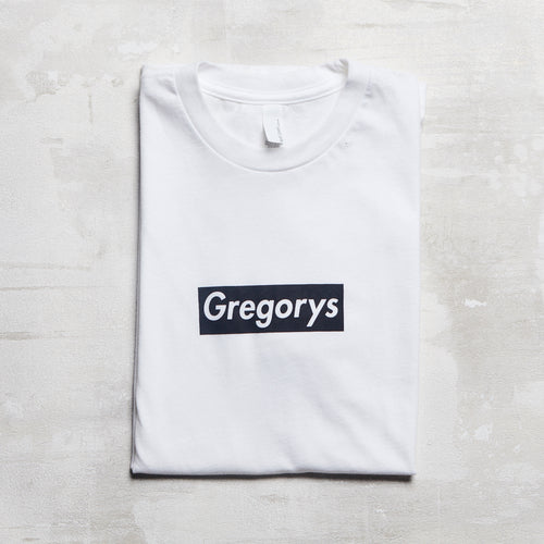 Gregorys Box Logo T-Shirt (White)